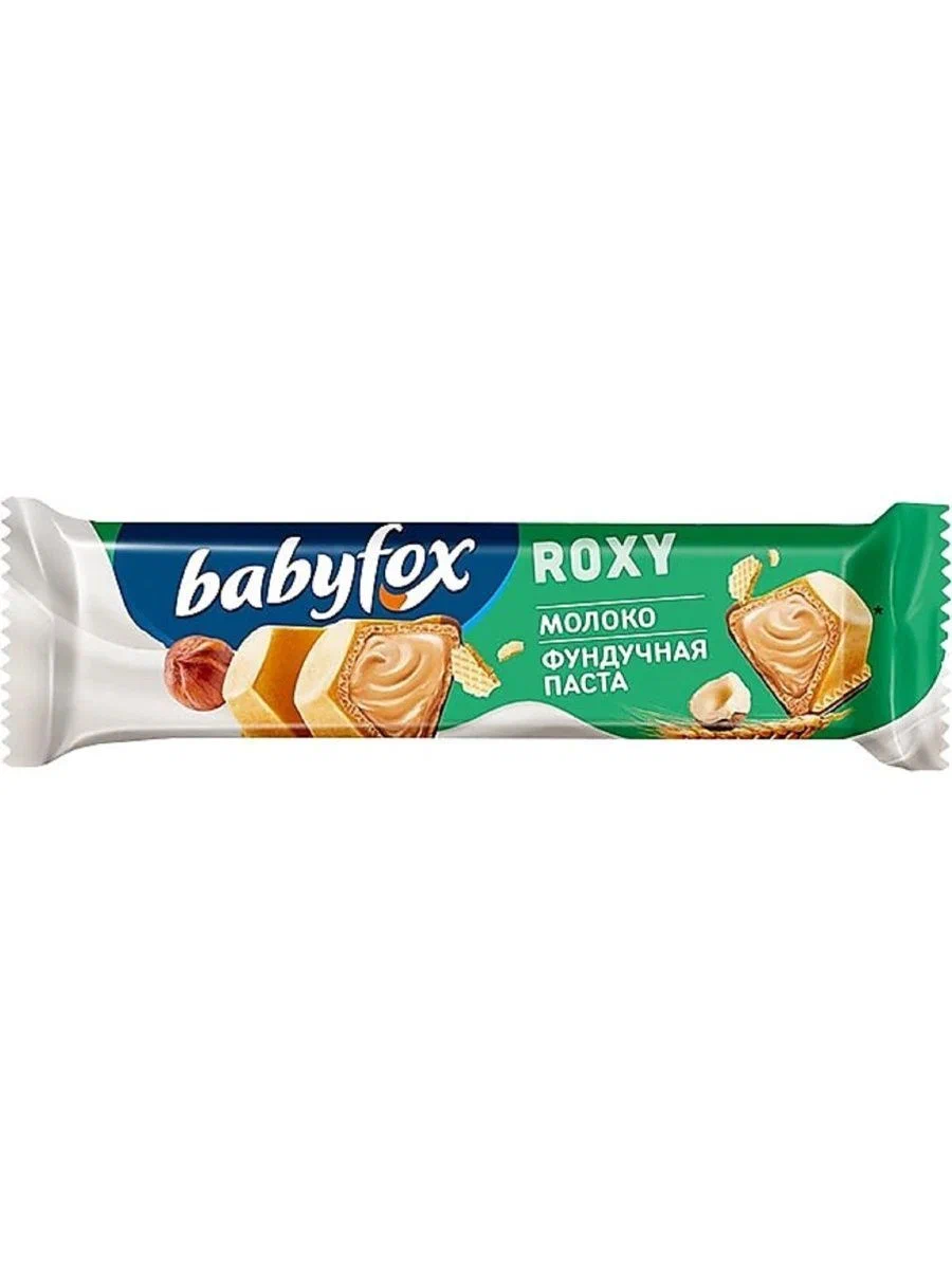 Ваф. батон. Baby Fox Roxy орех 18,2гр