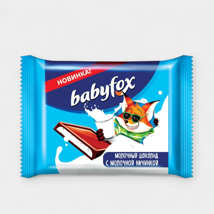 Шоколад BebyFox  12г
